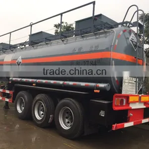 40ton Chemical Liquid Ammonium Nitrate Tank Trailer thumbnail-3