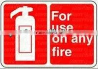 Extinguisher for Use on Any Fire Safety Sticker thumbnail-1