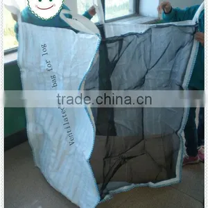 1 Ton pp Firewood Ventilated Sacks thumbnail-2
