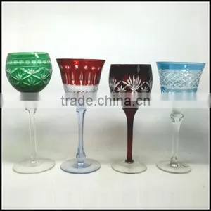 Hand Cut Scandinavian Style Wine Glass Champange Flute thumbnail-1