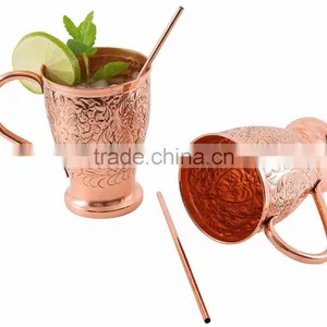 100% Solid Copper Moscow Mule Mugs | Pure Copper Mugs Moscow Mule thumbnail-1