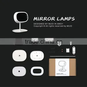 Multifunctional Makeup Mirror Lamp Creative LED Table Makeup Mirror Bedding Room Makeup Mirror Lamp For Sale thumbnail-6