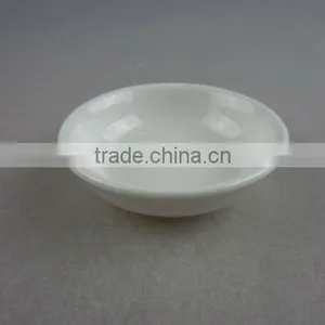Stock White Porcelain Round Sauce Dish thumbnail-1