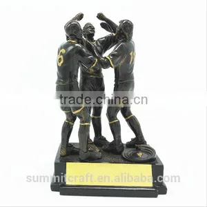 Custom Resin Football Trophy Champions League Trophy thumbnail-1