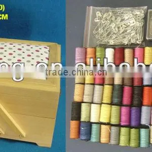 Wood Sewing Box thumbnail-1