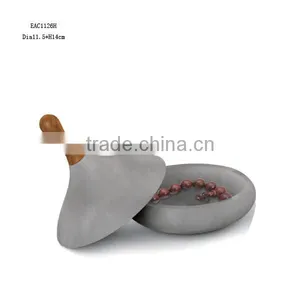 Luxury Design Cement Jewelry Box Ring Holder thumbnail-1