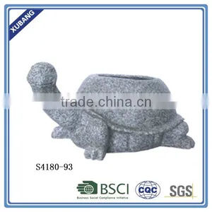 Cute Tortoise Sandstone Garden Pot Garden Planter Home Decoration thumbnail-1
