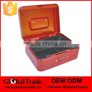 451503 Security Box Metal Safe Cash Storage Money Coins Box thumbnail-1