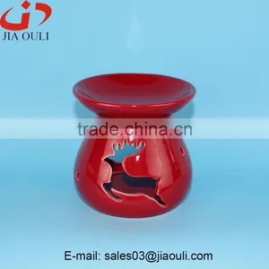BSCI Audit Factory New Design Christmas Aroma Diffuser, Ceramic Oil Burner thumbnail-1