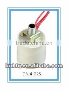 F314 E26 Electrical Ceramic Lamp Holder Types thumbnail-1