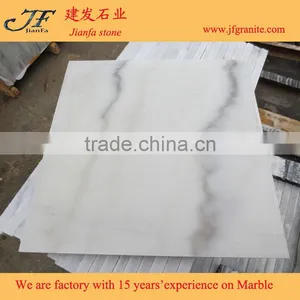 Bathroom Use Chinese Cheap Guangxi White Marble Slab Natural Stone Slab thumbnail-2