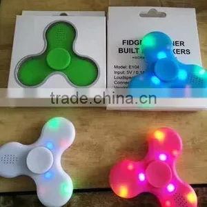 2017 Hot Sale Led Hand Fidget Spinner With Speaker thumbnail-1