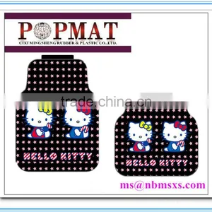 Hello Kitty Pretty Cartoon Popular Pvc Car Mats thumbnail-1