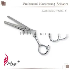 Fixed Finger Rest Professional Hair Cutting Scissors Set thumbnail-3