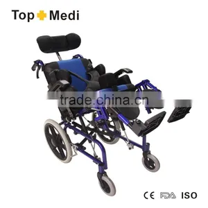 Hot Sale Aluminum Multi-purpose Wheelchair for Handicapped thumbnail-1