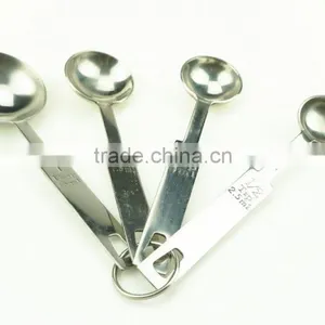 42142 4pcs Stainless Steel Nesting Measuring Cups and Spoons Set thumbnail-5