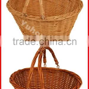 Eco-friendly Willow Basket With Handle thumbnail-1
