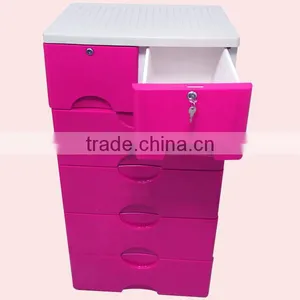 5-tier Plastic Storage Drawer thumbnail-3