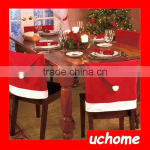UCHOME 2016 Cheap Red Christmas Chair Cover For Decoration thumbnail-6