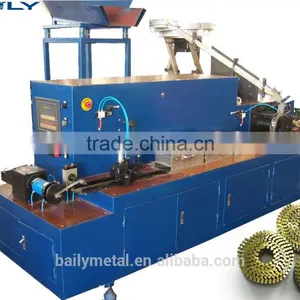 2017 High Quality High Capacity Screw Coil Nail Making Machine With Competitive Price thumbnail-1