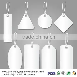 250g High-quality White Kraft Paper for Hang Tag thumbnail-3