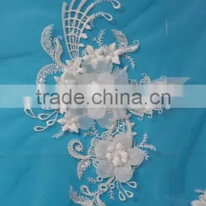 Chinese Wholesale 3d African Lace Dress Fabric thumbnail-3