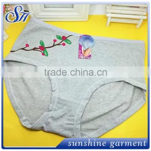 Wholesale Sexy Adult Women Sweet Underwear With Printed Flower thumbnail-3