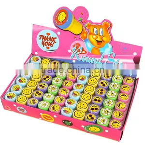 60pcs Cute Stamp Cartoon Smile Face Rubber Stamps Set Plastic Rubber Self Inking Stampers Scrapbooking Toys Gifts for Kids thumbnail-2