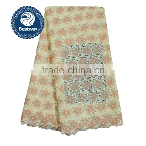 Nigerian Customized Factory Sale Swiss Volie Lace Fabric SL0427 thumbnail-2