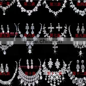 Butterfly Design Crystal Jewelry Set Micropave Setting Crystal Jewelry Set Bling Bling White Crystal Jewelry Set thumbnail-6