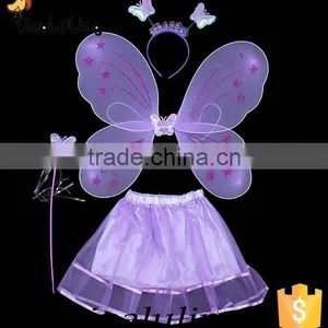 New Products 2016 Butterfly Fairy Wing Girls Party Dress Costume Party Supplies thumbnail-4