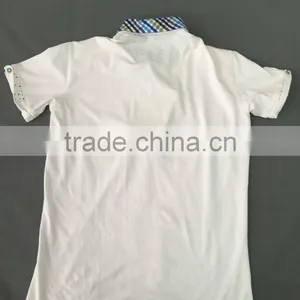 Popular 100% Cotton Polo Shirt With Colorful Design Cheap Polo Shirt thumbnail-4