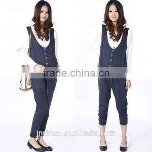 Hot Sale 100%Cotton Plain Color Clothes for Pregnant Women thumbnail-1