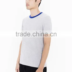 Latest Fashion Young Man Ringer Tee Cotton Ringer Tee Design for Man thumbnail-2