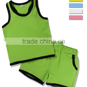 Custom Designer Baby Boutique Clothing Little Child Pajamas Cotton Spandex Blank Baby Fashion Pajamas thumbnail-1