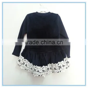 Fancy Chldren Girls Autumn and Winter Dresses Girls Long-sleeved Dress Party Dresses thumbnail-1