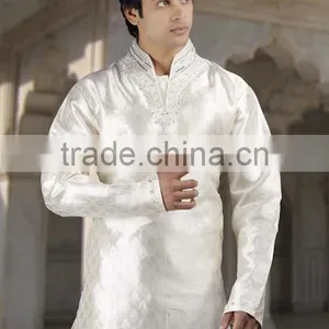 Designer Kurta Pyjamas thumbnail-3