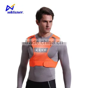 Wildsaver Running LED Warning Summer Sports Wear Men thumbnail-4