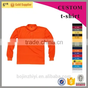 100% Ringspun Cotton Pique Polo t Shirt Customed Your Logo thumbnail-1