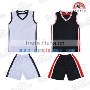 Cheap Custom Basketball Uniform Design 2016 Top Quality OEM thumbnail-2