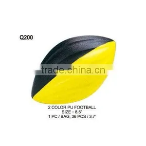 (Q200) 2 COLOR PU FOOTBALL thumbnail-1