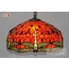 Tiffany Chandelier Classic European Art of Dragonfly Pattern Pastoral Personality Den Restaurant Chandelier thumbnail-2