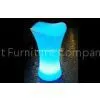 Polyethylene Bar Furniture LED Lighting Bar Stools With Wireless Remote Control thumbnail-1