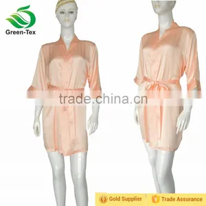 Pure Silk Kimono Robes for Women thumbnail-1