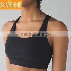 OEM Factory Fashion Sexy Design Women Gym Fitness Clothing Sports Yoga Tank Top Bra thumbnail-3