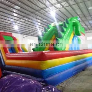 Crocodile Inflatable Fun City, Bounce House With Slide, Inflatable Bounce Castle For Amusement Park thumbnail-3