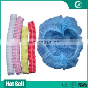 Disposable Colorful Medical Non Woven Nurse Cap for Sell thumbnail-4