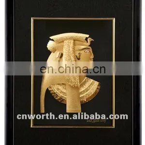 3D 24k Gold Egypt Queen Frame thumbnail-1