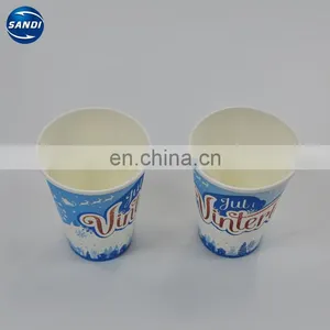 Custom LOGO Printed Disposable Coffee Paper Cup thumbnail-2