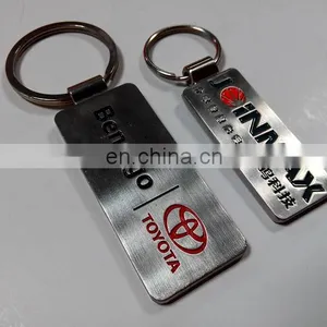 Custom Double Side Mental Key Chain Zinc Alloy Car Key Chain thumbnail-2